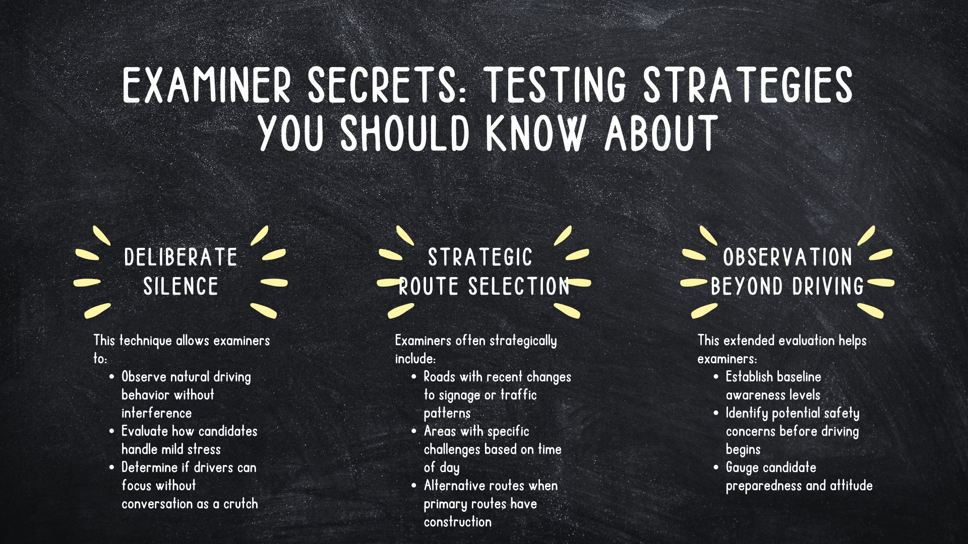 Secretos de los examinadores: Estrategias de examen que deberías conocer